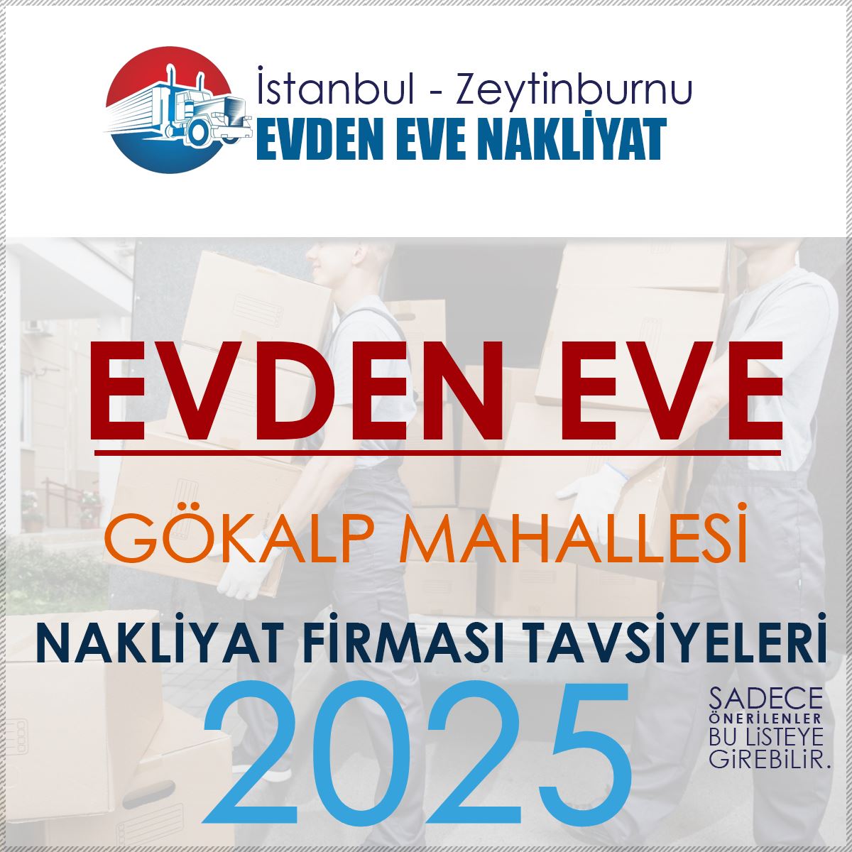 Gökalp Evden Eve Nakliyat Firmaları