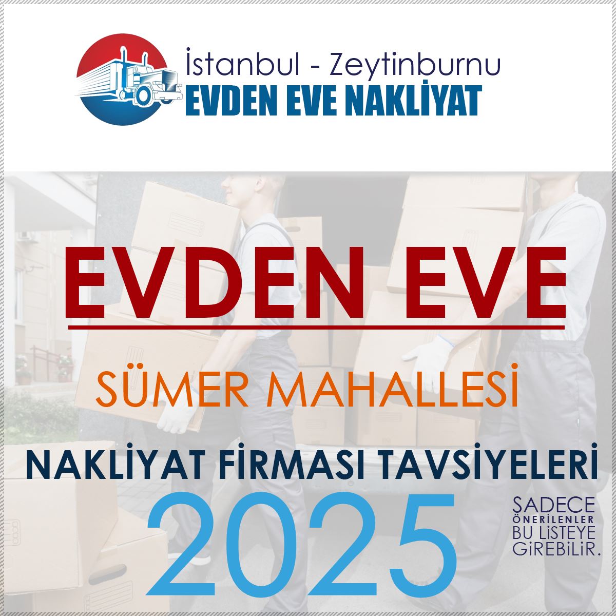 Sümer Evden Eve Nakliyat Firmaları